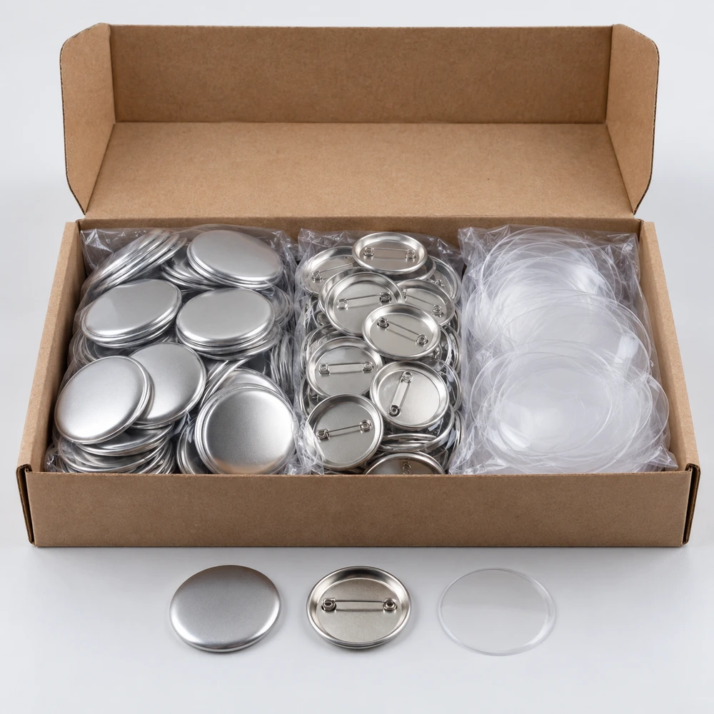 38 mm badge blanks